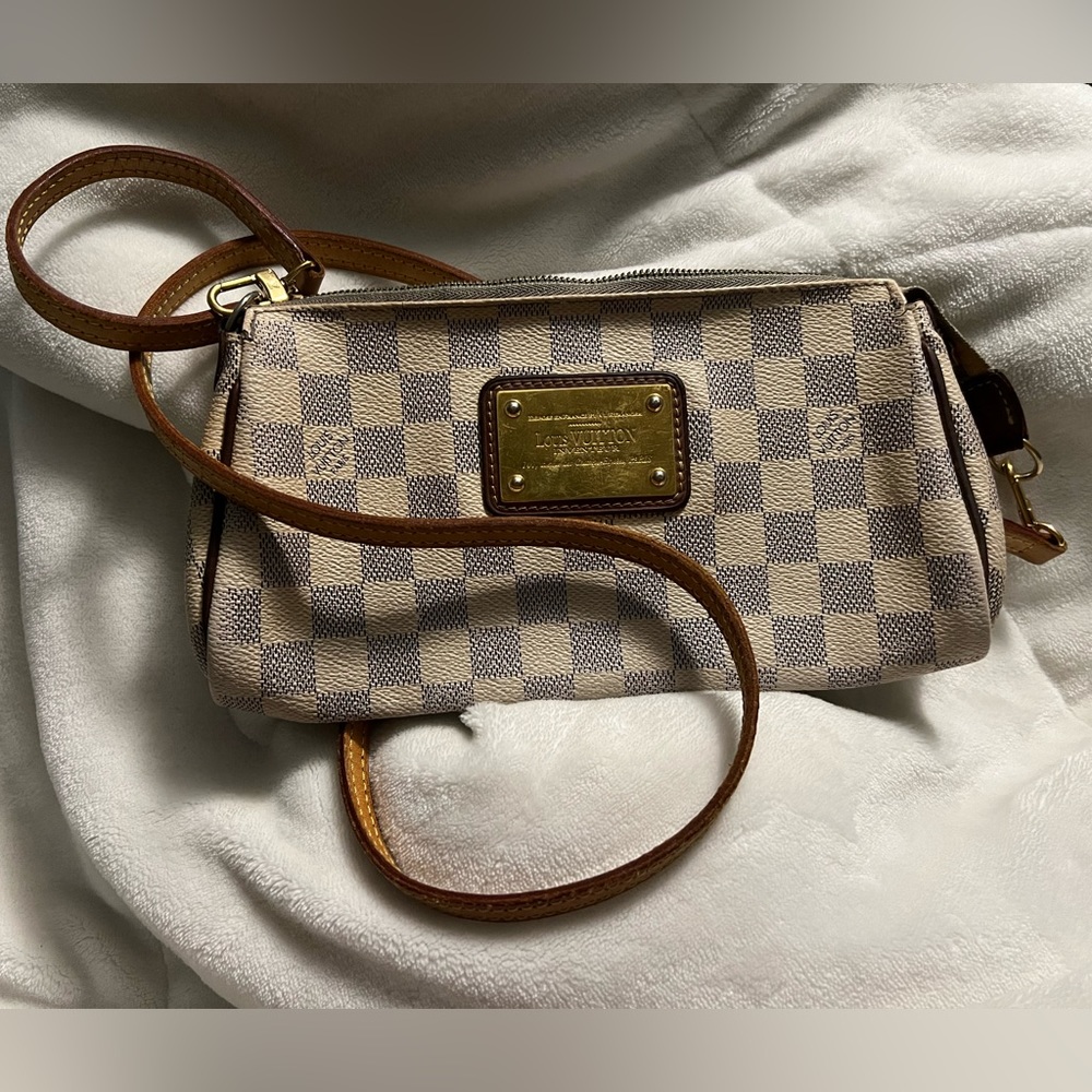 Louis Vuitton Eva Damier Azur Crossbody